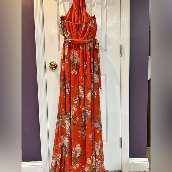 Unique Vintage Smak Parlor Chiffon Maxi Dress - Picture 6 of 6